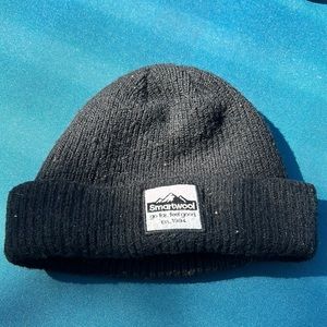 Smartwool wool blend black beanie